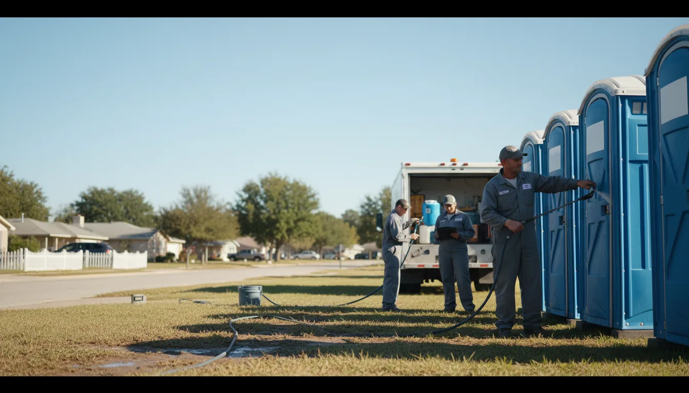 Long-Term Portable Toilet Rental in Bowling Green, KY near me
